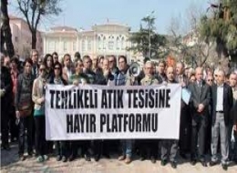 Çorlu katı atık tesisi istemiyor