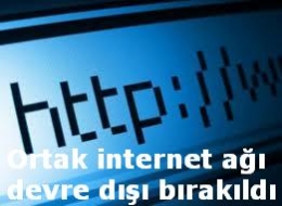 Site içi internet ağı devre dışı bırakıldı