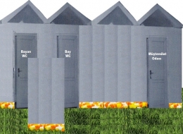 Tuvalet ve müştemilat odası inşaatı