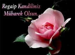 Regaip Kandiliniz mübarek olsun