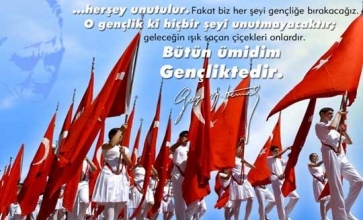 19 Mayıs Gençlik ve Spor Bayramı kutlu olsun