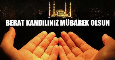 Berat kandiliniz mübarek olsun
